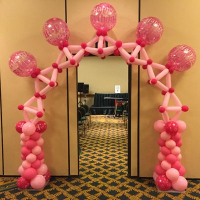 Special pink arch