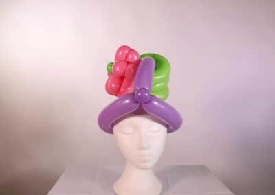 Flower and Spiral Hat